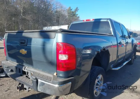 2013 Chevrolet Silverado 2500Hd Lt из США, поврежденный, VIN 1GC1KXCG5DF212590
